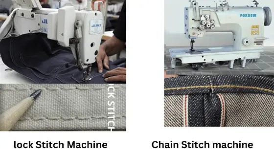 Difference Between Lock Stitch Machine & Chain Stitch machine