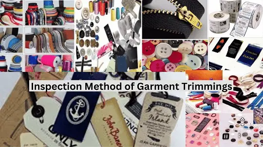 Inspection Method of Garment Trimmings