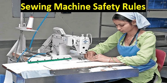 Important Safety Instructions and Rules for Using Sewing Machine