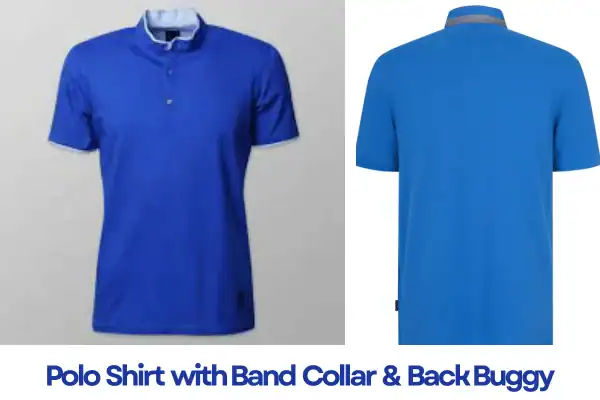Operation Breakdown, SMV and Layout of Polo Shirt with Band Collar