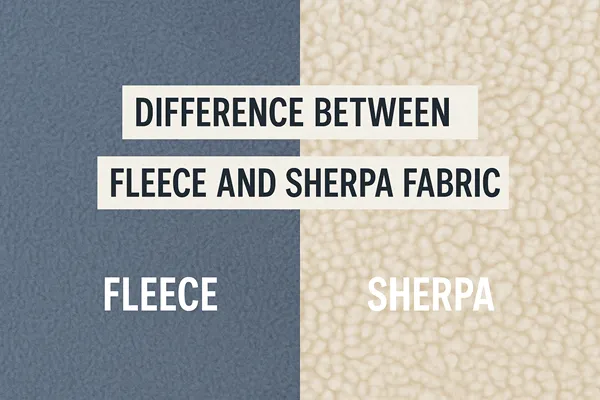 Difference Between Fleece and Sherpa Fabric