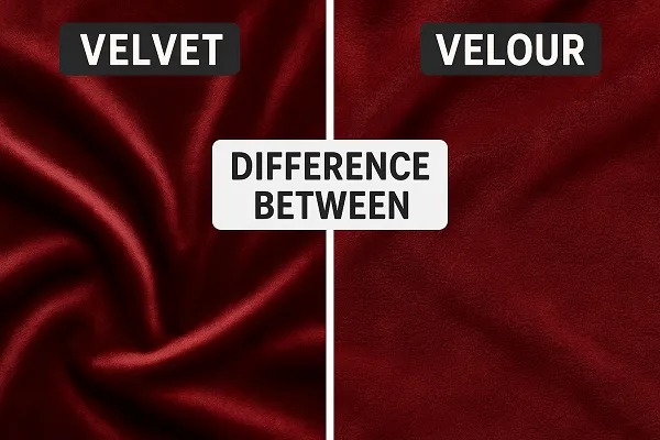 Difference Between Velvet and Velour Fabric
