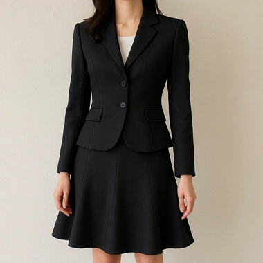 Suit and Flared Skirts