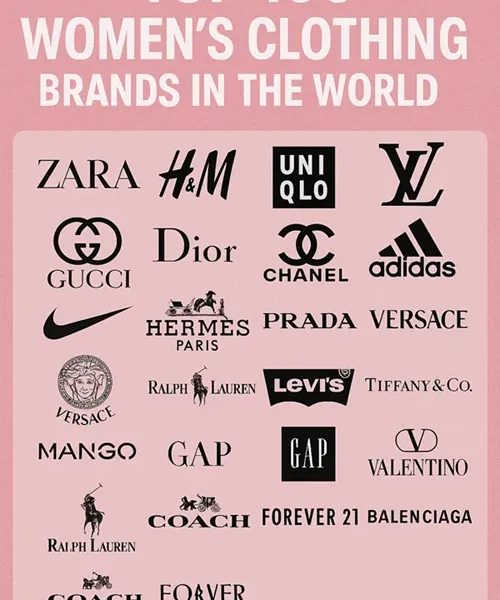 Top 100 Women’s Clothing Brands in the World