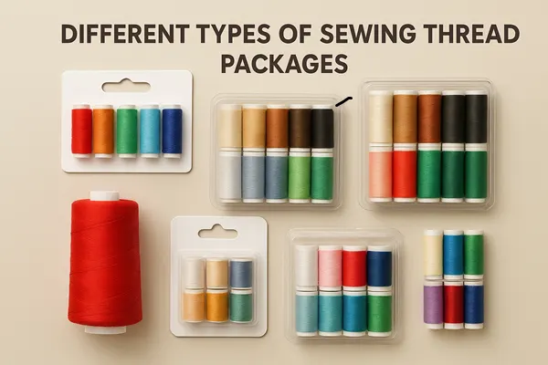Different Types of Sewing Thread Packages