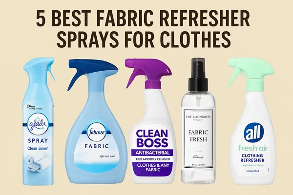 5 Best Fabric Refresher Sprays for Clothes