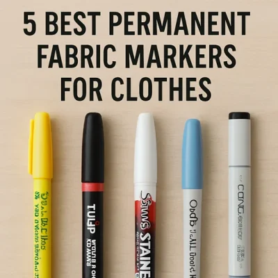Best Permanent Fabric Markers for Clothes