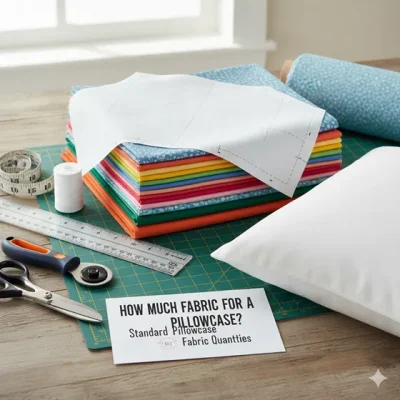 How Much Fabric For a Pillowcase? Standard Pillowcase Fabric Quantities