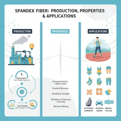 Production, Properties and Applications of Spandex Fiber