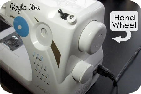 Handwheel; Basic Parts of Sewing Machine