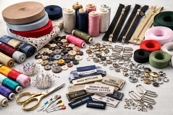 List of Trims and Accessories Used in Garments Industry